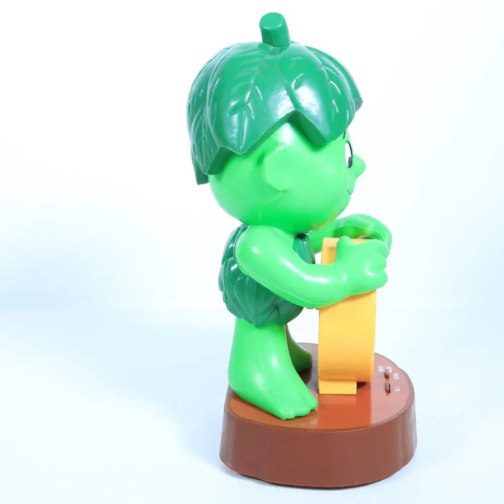 Little Sprout Talking Alarm Clock 1985 Little Green Giant PILSBURY TESTED